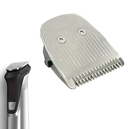 Maxeylead 32mm Full Size Replacement Trimmer Blade for Philips Norelco Multigroom - Silver