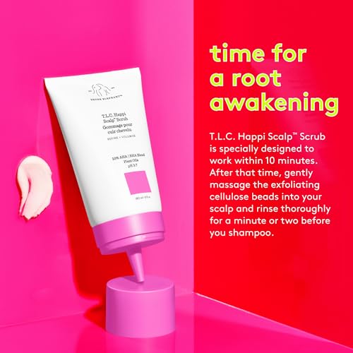 Scalp Exfoliating Scrub with AHA/BHA - Sulfate-Free, Cruelty-Free, 180ml