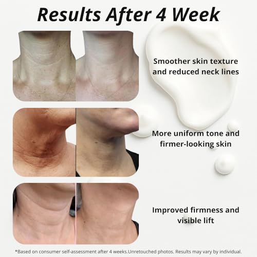 Neck Tightening Cream with Argireline AH-8, Bakuchiol, Hyaluronic Acid & Alpha Arbutin ? Firming Moisturizer for Face, Neck & D?collet? ? Anti-Wrinkle Cream for Women & Men ? 1.76 Oz