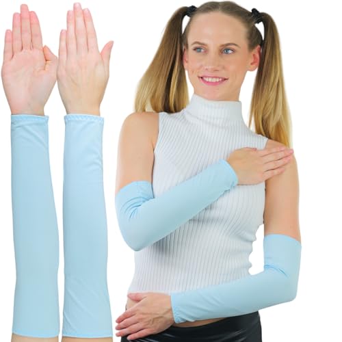ToBeInStyle Multi-Pack of UV Sun Protection Temporary Fake Tattoo Sleeves Arm Warmers