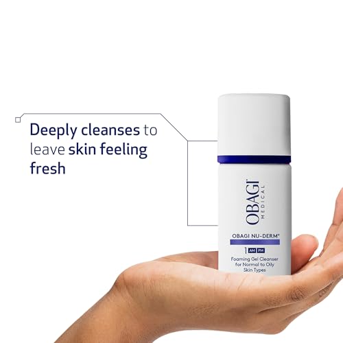 Obagi Nu-Derm Foaming Gel Cleanser for Face 2 Fl Oz Travel Size