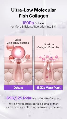 Starlike Collagen Hydrogel Face Mask - Deep Hydration & Revitalizing, 5 Sheets