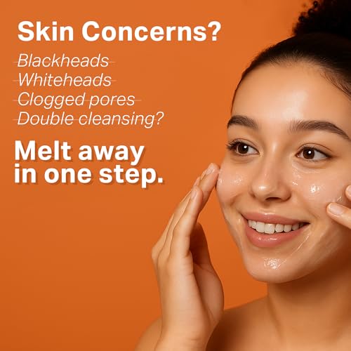 SoloVegan You Make Me Melt Cleansing Balm, Waterproof Makeup Remover, Face Cleanser, Oil Based Cleanser, Korean Skincare