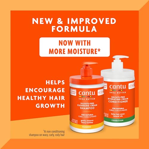 Shea Butter Shampoo & Conditioner Set for Natural Hair - Hydrating & Nourishing