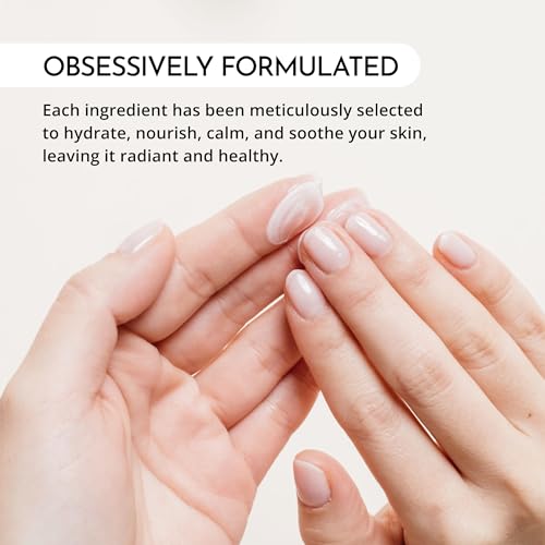 Maelove Plush Cream Light Moisturizer with Squalane & Hyaluronic Acid - Hydrating for Sensitive Skin, Made in USA
