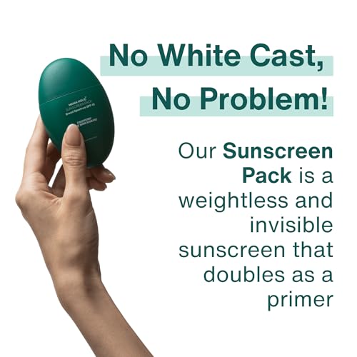 Korean SPF 40 Sunscreen Primer with No White Cast - Lightweight, Matte Finish, Pore-Friendly, 1.76 fl oz