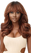 Outre Wigpop Synthetic Full Wig - JASMIYAH Hair, 20 Inch, Heat-Resistant - DR2/Chocolate Swirl