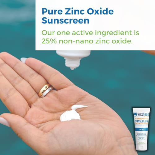 Waxhead Zinc Oxide Sunscreen Bundle ? SPF 30 Face Stick (White, 3.7 oz) + SPF 35 Body Cream (4 oz) | 25% Non-Nano Zinc | Mineral, Reef-Friendly, Water-Resistant | Kids, Sensitive Skin, Sport & Tattoos