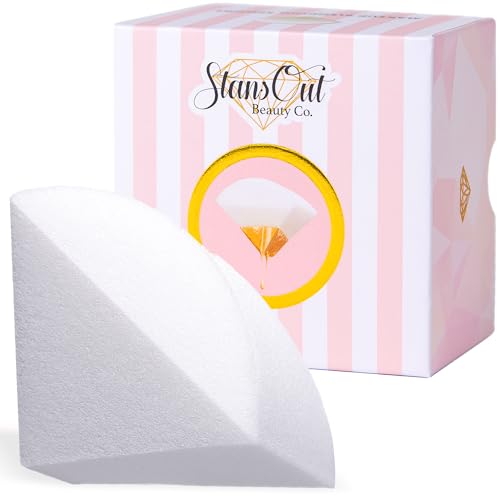 StansOut Memory Foam Makeup Sponge ? No-Water-Needed Blender for Liquid, Cream & Powder Foundation ? Airbrush Finish, Flawless Application
