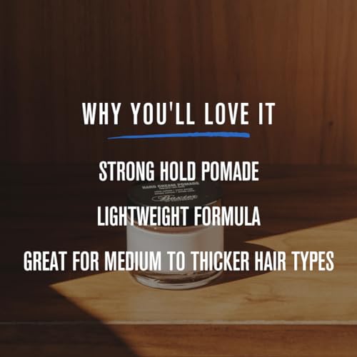 Baxter of California Hard Cream Pomade for Men | Natural Finish | Firm Hold | Hair Pomade