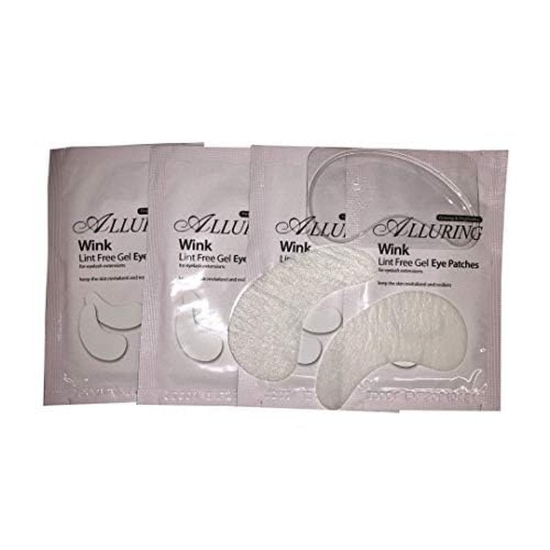 Alluring Eyelash Extensions Wink Collagen Anti-wrinkle Eye Pads Patches (Wink Me) QTY 25 pairs