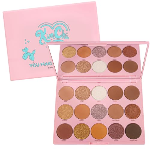 Vegan Eyeshadow Palette - Highly Pigmented Long-Wear Makeup Set