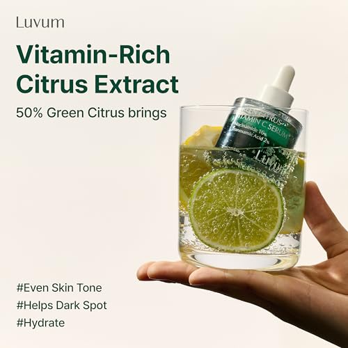 Vitamin C Serum with Niacinamide & Green Citrus for Brightening & Skin Support - 1 Fl Oz