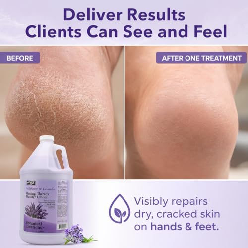 Pro Nail Salon Manicure & Pedicure Massage Lotion - Lavender / 128 Fl Oz