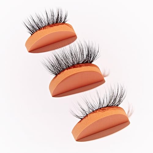 Ardell Big Beautiful Lashes 971 Poppin Triple Pack with Clear Lash Adhesive