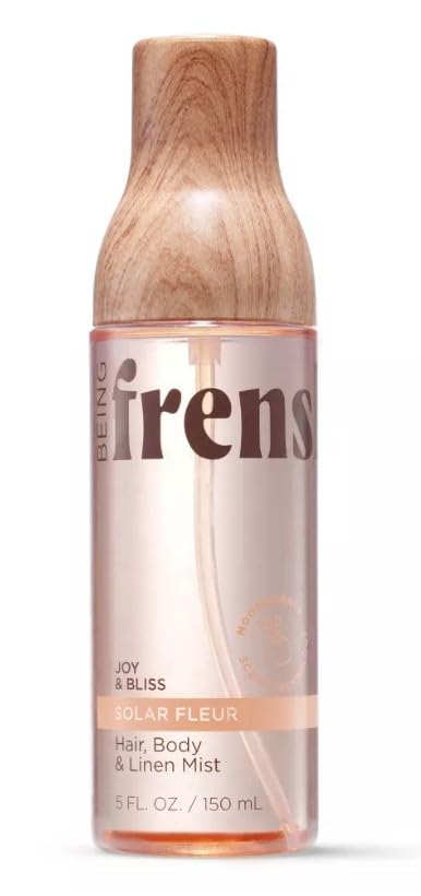 Being Frenshe Hair, Body & Linen Mist Body Spray & Hair Perfume - Solar Fleur - 5 fl oz
