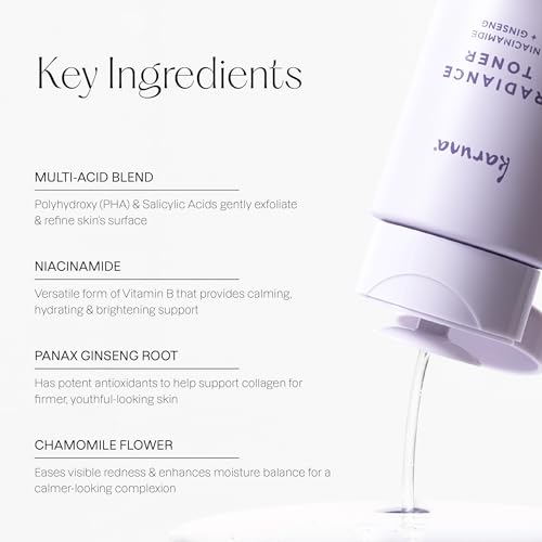 Hydrating Exfoliating Toner with Niacinamide & Salicylic Acid for All Skin Types