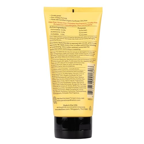 Vitamin C Sunscreen SPF 30 Moisturizer for Face & Body - Sunflower & Aloe