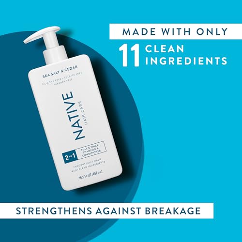 Native Sea Salt & Cedar 2-in-1 Shampoo & Conditioner Set 16.5 fl oz - Pack of 2