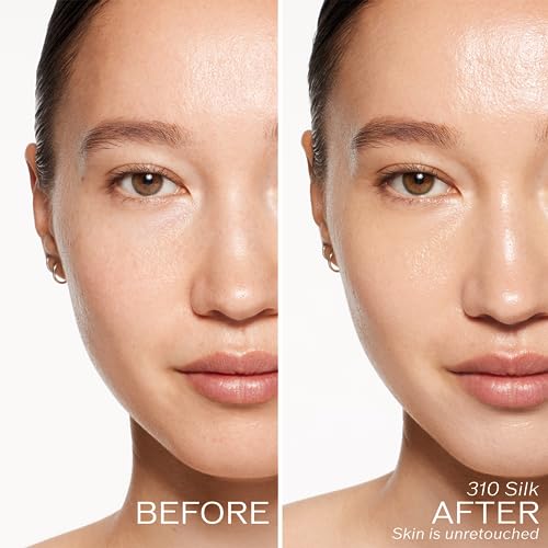 Shiseido RevitalEssence Skin Glow Foundation SPF 30 - Buildable, Medium Coverage - 24-HR Hydration & 12-HR Wear - Transfer, Crease & Fade Resistant - Non-Comedogenic - All Skin Types