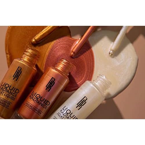 Black Radiance Liquid Radiance Highlighter, Weight In Rose, 1 Ounce