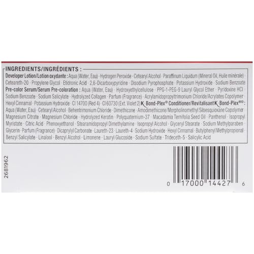 Schwarzkopf Keratin Color Permanent Hair Color, 1.8 Ruby Noir, 1 Application - Professionally Inspired Permanent Hair Dye, for up to 80% Less Breakage vs Untreated Hair and up to 100% Gray Coverage