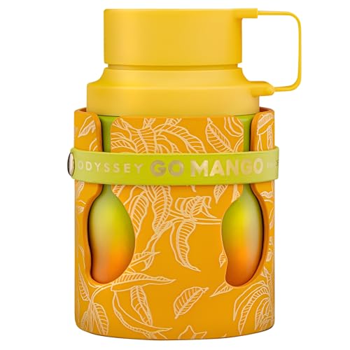 Unisex Tropical Fragrance Spray - Long-Lasting Mango, Citrus & Woody Scent - 3.4 oz