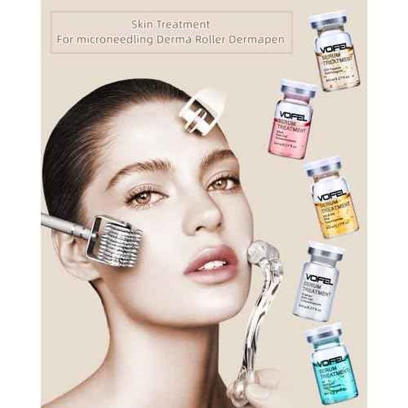 BB Glow Starter Kit BB Glow Serum for Microneedling Serum Ampoule Skin Treatment Kit 0.27oz 12 Vials