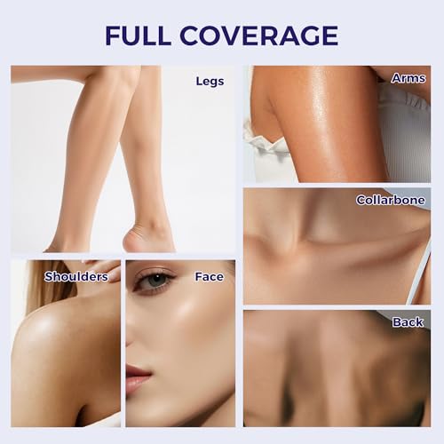 Tattoo Cover Up Makeup Waterproof, Body Coverage Perfector Tattoos Scars Blemishes Spots with 24Hr Long Lasting, Full Coverage Sweatproof Transfer Resistant Concealer for Face Body 2.5 oz, 03 Tan Deep