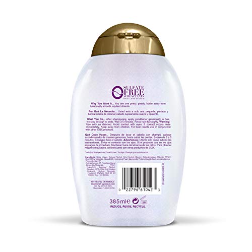 OGX Smoothing + Liquid Pearl Conditioner , 13 Fl Oz