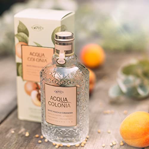 4711 Acqua Colonia White Peach & Coriander Unisex Eau de Cologne 1.7 oz