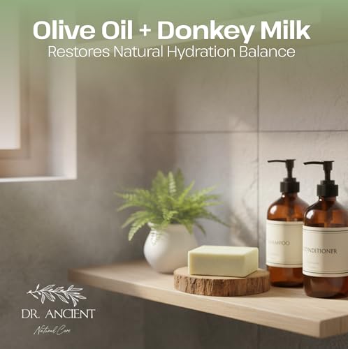 Donkey Milk Soap Bars (Pack of 4) Natural Moisturizing Face & Body Handmade