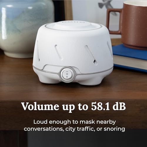 Yogasleep Dohm White Noise Machine 2 Pack - White & Gray, Relaxing Fan Sound, Sleep & Privacy
