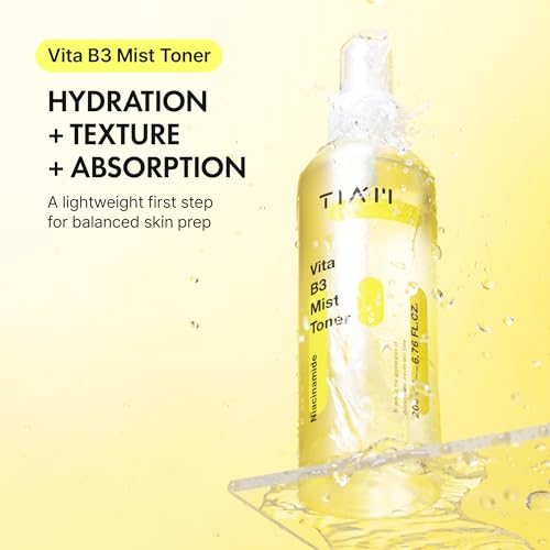 Hydrating Facial Toner for All Skin Types - Lightweight B3 Mist, 6.76 fl oz