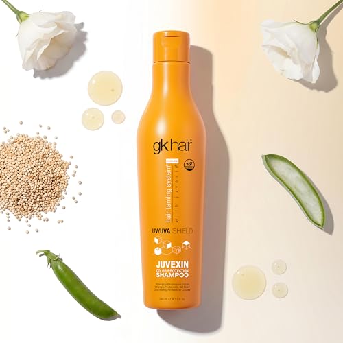GK HAIR Color Protection Sulfate-Free Shampoo 8.11 Fl Oz - UV Shield & Anti-Fade Formula