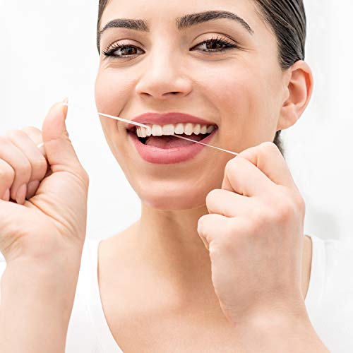 Desert Essence Tea Tree Oil Dental Tape — Thick Floss for Effective Oral Cleaning, 6-Pack, 180 Yards
