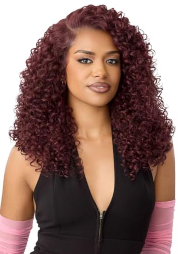 Outre Lace Front Wig 13x6 Frontal with Pre-Plucked Hairline - Dark Brown 2
