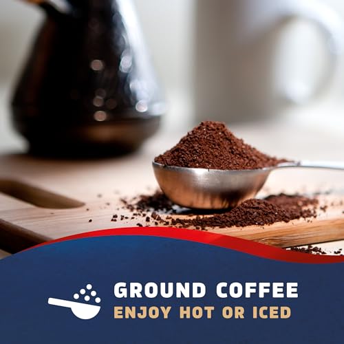 Seattle's Best Coffee Post Alley Dark Roast Ground Coffee 20oz Pack of 6 - Smooth & Rich Flavor