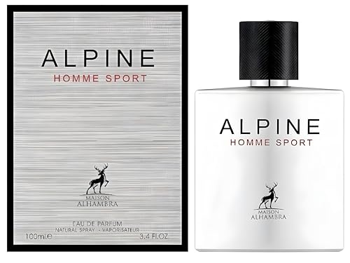 Lattafa Maison Alhambra Alpine Homme Sport Eau de Parfum 3.4oz Men’s Fragrance