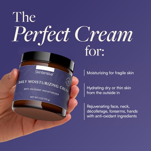 SKINTENSIVE Hydrating Cream Bundle ? Moisturizing Care for Dry, Delicate Skin ? Daily Use for Face, Hands & Body ? (4oz Each)