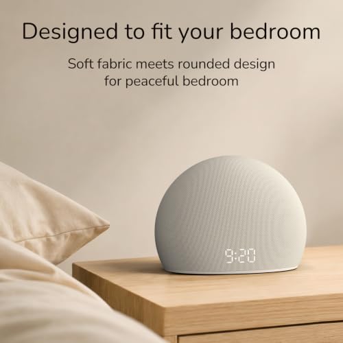 HOUBAY Sunrise Alarm Clock with Sound Machine, App Control, Sleep Routine