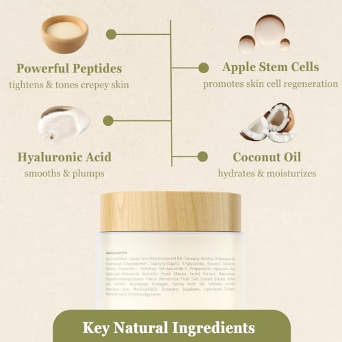 NutraVive Crepe Repair Cream ? Anti-Aging Treatment - 8.1 Oz ? Restore, Lift, Tighten & Smooth ? Collagen Boosting Body, Neck & Face - Crepey Skin Cream for Aging Skin