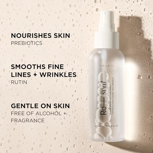 Haleys Re-seal Setting Spray - 16-Hour All-Day Hold, Oil Control & Hydrating