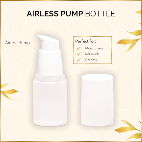 Travel Skincare Containers Set with TSA Approved Toiletry Bag & Leakproof Bottles