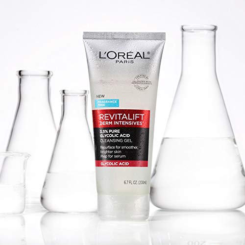 L'Oreal Paris Revitalift 3.5% Pure Glycolic Acid Brightening Cleansing Gel wth Salicylic Acid 6.7 fl oz