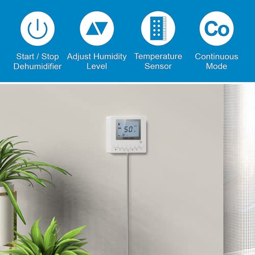 ALORAIR Remote Control for Digital Humidity & Temperature Monitors