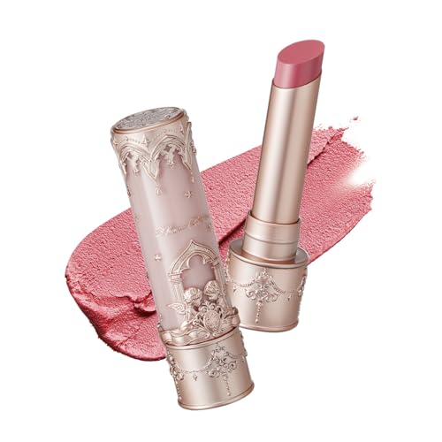 Flower Knows Violet Strawberry Rococo Glowy Lip Gloss G01 Little Angel Matte Lipstick C05