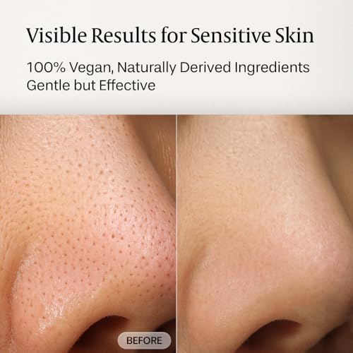 Facial Enzyme Powder Cleanser with Collagen & Hyaluronic Acid - Gentle Exfoliating Face Wash for Deep Pore Cleansing - 1.41 oz