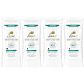 Dove Antiperspirant Deodorant Stick Sheer Cool 48H Protection Pack of 4