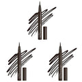 wet n wild Proline Felt Tip Eyeliner Dark Brown, .017z (Pack of 3)
